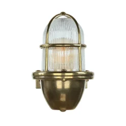 Best Lido Außenwandlampe Messing Maritim IP64 Hof Terrasse