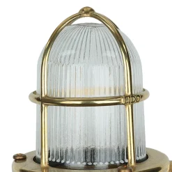 Best Lido Außenwandlampe Messing Maritim IP64 Hof Terrasse