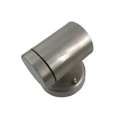 Andromeda Außenwandlampe Messing massiv Glas H: 10 cm IP64 GU10* Außenwandleuchten|Messinglampen