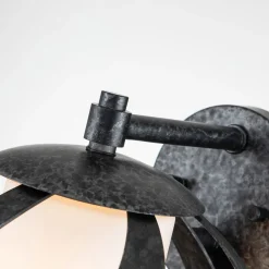 Online Elstead Außenwandlampe Metall Glas E27 IP44 H: 28,2 cm dekorativ