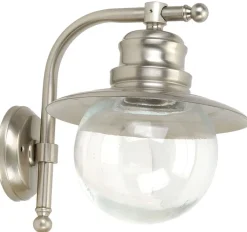 Sale Lido Außenwandlampe PELLA Messing Glas Haus Balkon
