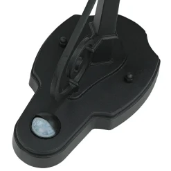 Easylight Außenwandlampe Schwarz E27 H: 54 cm Rustikal Glas Alu* Rustikale Lampen|Rustikale Außenleuchten