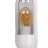 Discount Außenwandlampe Weiß IP54 H:24 cm Balkon Terrasse Modern