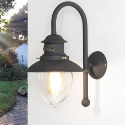 Giovanni Battista Außenwandleuchte Amalfi Bronze dunkel* Außenwandleuchten|Lampen Aus Aller Welt