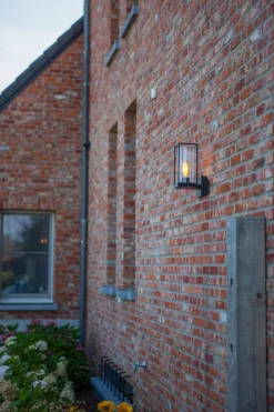 Eco-Light Außenwandleuchte Anthrazit IP44 Aluguss Glas ELLAYINA* Außenwandleuchten|Moderne Lampen