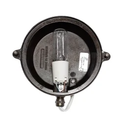 Lido Außenwandleuchte Antik Echt Messing Käfigschirm* Rustikale Lampen|Metall Lampen