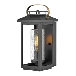 Discount Elstead Außenwandleuchte E27 35,5 cm hoch IP44 Schwarz