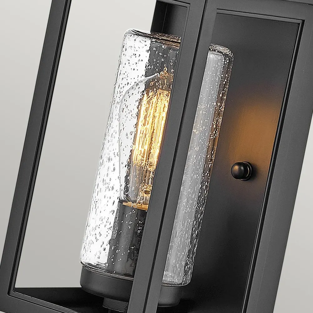 Discount Elstead Außenwandleuchte E27 35,5 cm hoch IP44 Schwarz