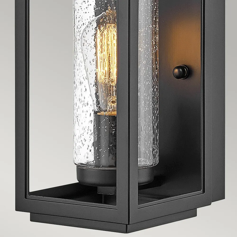 Discount Elstead Außenwandleuchte E27 35,5 cm hoch IP44 Schwarz