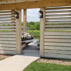 Discount Elstead Außenwandleuchte E27 35,5 cm hoch IP44 Schwarz