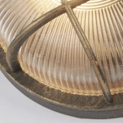 Searchlight Außenwandleuchte IP44 D: 26,5 cm E27 rund* Rustikale Lampen|Metall Lampen