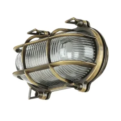 Lido Außenwandleuchte Messing Antik Premium SKIATHOS