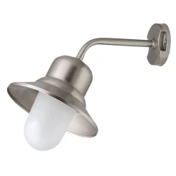 Discount Lido Außenwandleuchte Messing Glas Haustür Hof Maritim