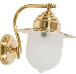 Online Lido Außenwandleuchte Messing Maritim Haustür Terrasse