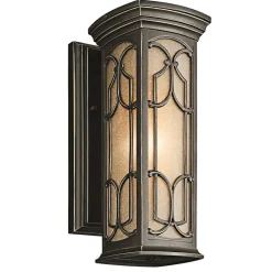 Clearance Elstead Außenwandleuchte ODETTE rustikal verziert IP44