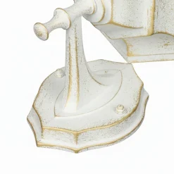 Easylight Außenwandleuchte PARIS Weiß Gold hängend Landhausstil* Rustikale Lampen|Rustikale Außenleuchten