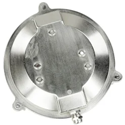 Lido Außenwandleuchte Rund Nickel Echt-Messing Maritim* Außenwandleuchten|Rustikale Lampen