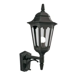 Elstead Außenwandleuchte Schwarz Rustikal IP43 Haustür* Rustikale Lampen|Vintage Lampen