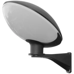 Online SU-MA Außenwandleuchte Schwarz Weiß blendarm IP55