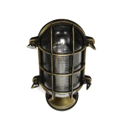 Online Lido Außenwandleuchte Verstellbar aus Messing Antik