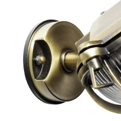 Online Lido Außenwandleuchte Verstellbar aus Messing Antik