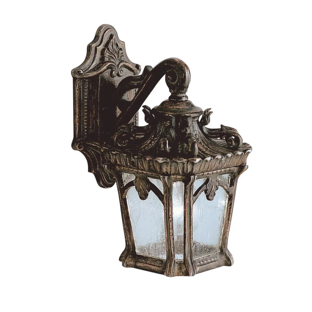 Discount Elstead Außenwandleuchte Vintage Antik Aluminium IP44