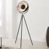 Invicta Interior Außergewöhnlich Standlampe Retro 140cm Tripod* Retro Lampen|Designerlampen