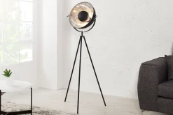 Invicta Interior Außergewöhnlich Standlampe Retro 140cm Tripod* Retro Lampen|Designerlampen