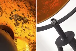 Invicta Interior Außergewöhnlich Stehleuchte Retro 140cm Dreibein* Metall Lampen|Designerlampen