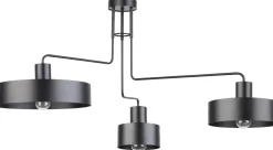 Sigma Außergewöhnliche Deckenlampe 3-flammig Metall E27 Retro* Deckenleuchten|Wohnzimmerlampen