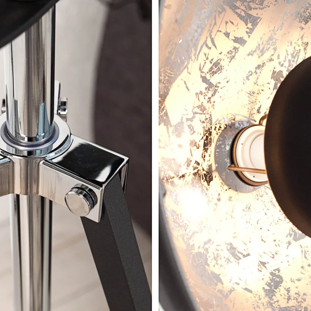 Hot Invicta Interior Außergewöhnliche Standleuchte Schwarz beweglich