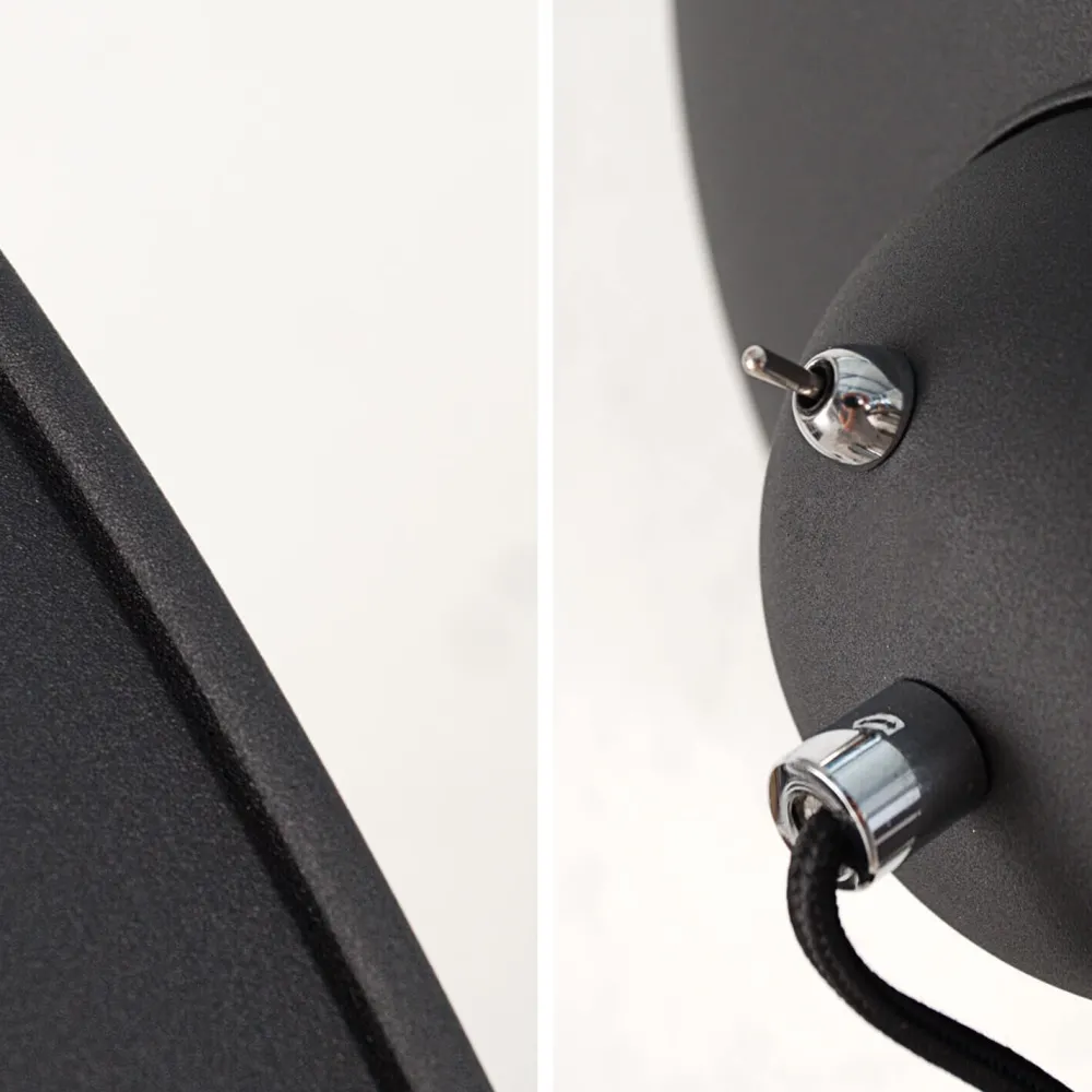 Hot Invicta Interior Außergewöhnliche Standleuchte Schwarz beweglich