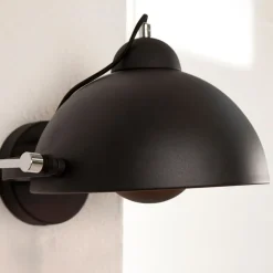 New Invicta Interior Außergewöhnliche Wandlampe Retro rund E27