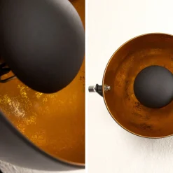 New Invicta Interior Außergewöhnliche Wandlampe Retro rund E27