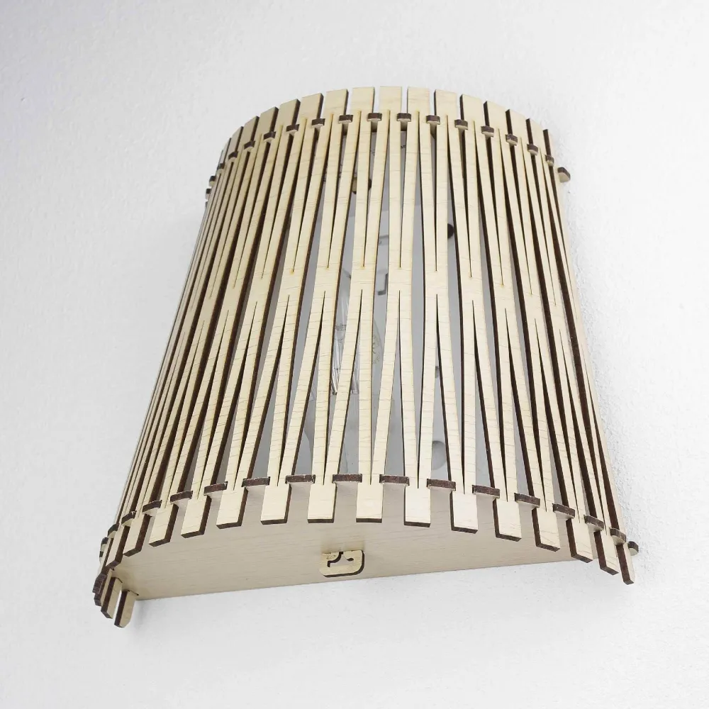 Best Eglo Außergewöhnliche Wandleuchte SENDERO in ahorn