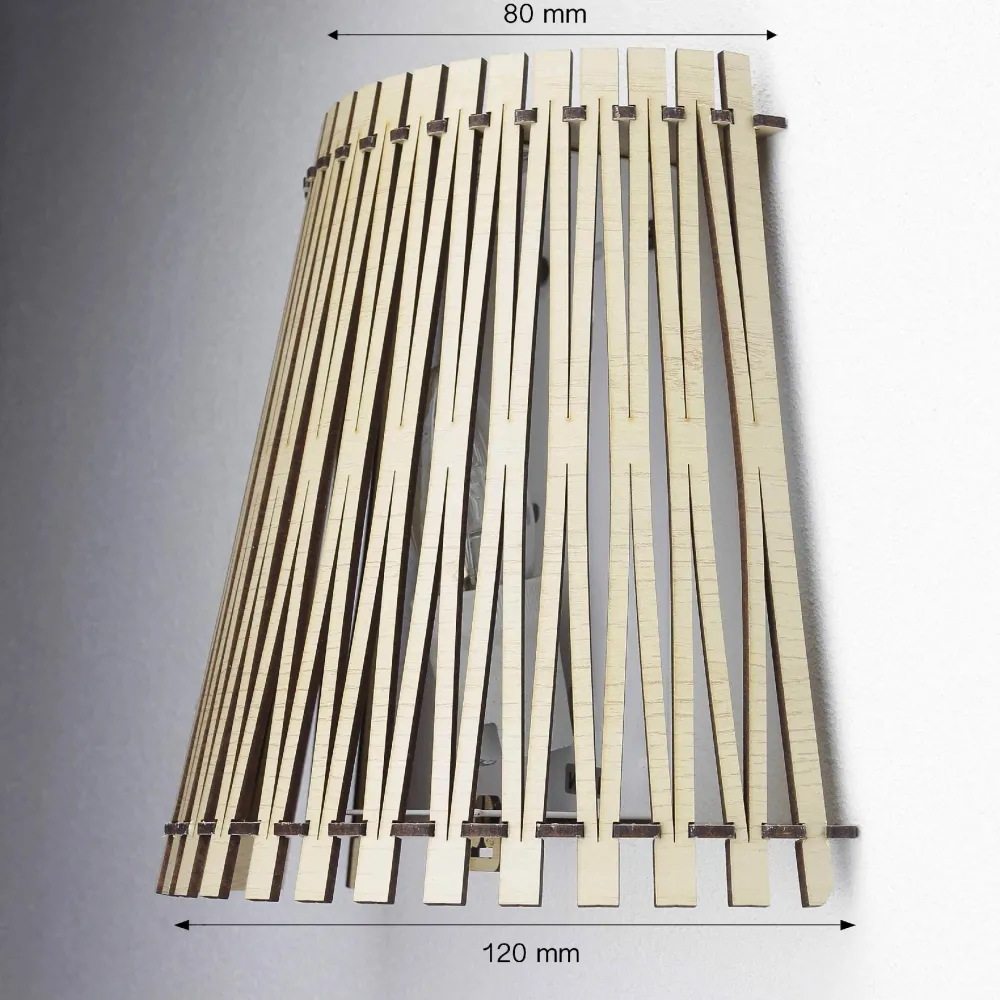 Best Eglo Außergewöhnliche Wandleuchte SENDERO in ahorn