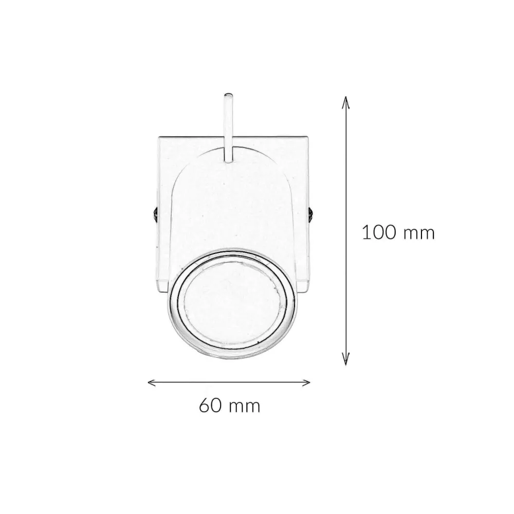 Easylight Aufbau Spotstrahler ETNA in Weiß* Wandleuchten|Flurlampen