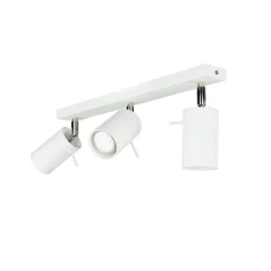 Clearance Sollux Aufbau Spotstrahler ETNA in Weiß 3-flmg