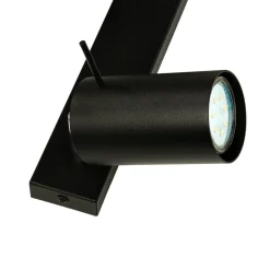 Sollux Aufbau Spotstrahler ETNA in Schwarz 3-flmg* Wohnzimmerlampen|Moderne Lampen