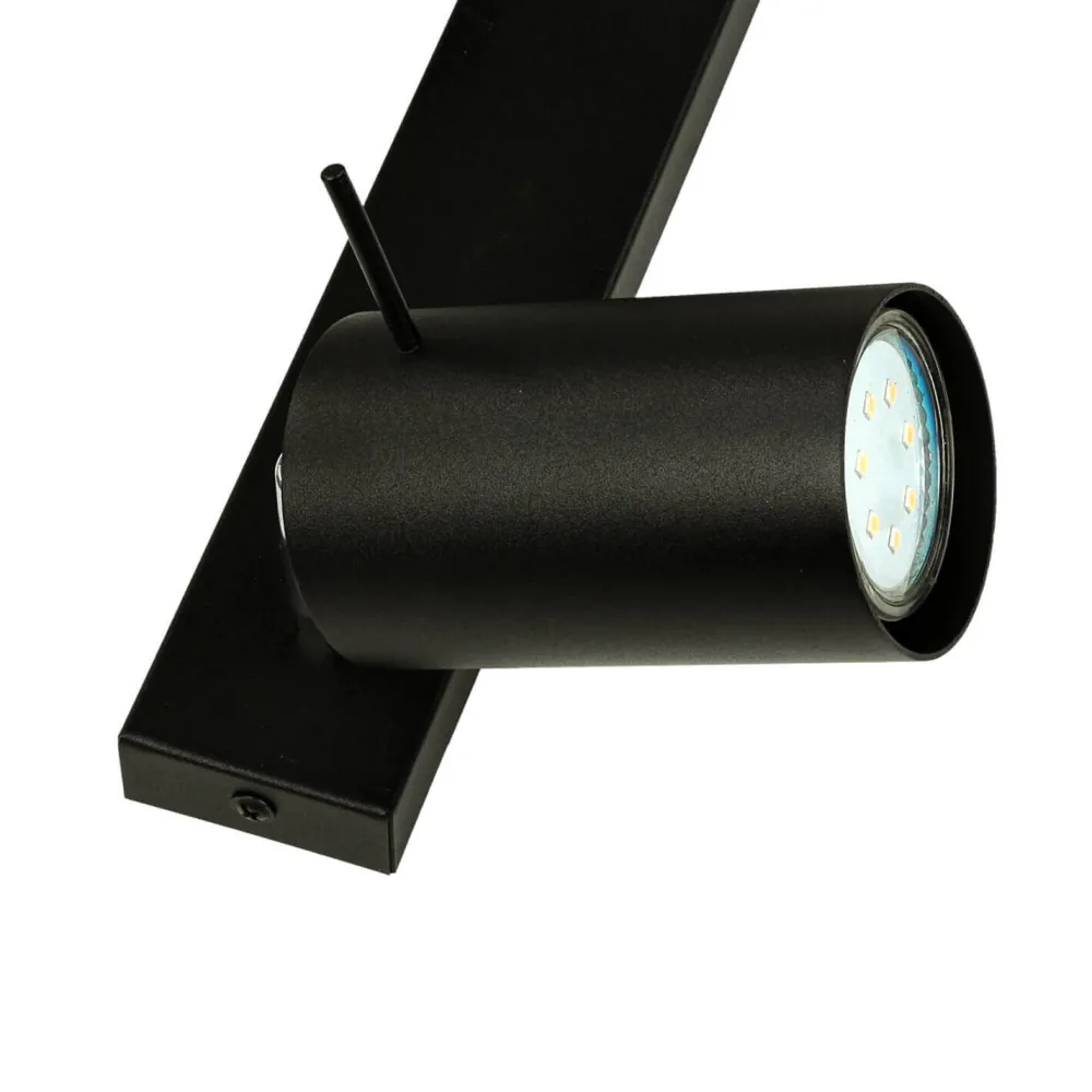 Sollux Aufbau Spotstrahler ETNA in Schwarz 3-flmg* Wohnzimmerlampen|Moderne Lampen