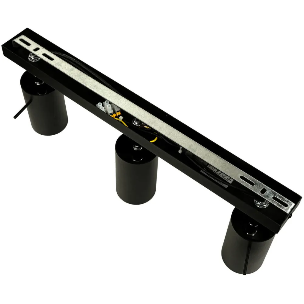 Sollux Aufbau Spotstrahler ETNA in Schwarz 3-flmg* Wohnzimmerlampen|Moderne Lampen