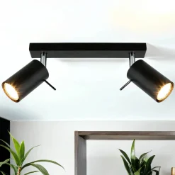 Easylight Aufbau Spotstrahler ETNA in Schwarz 2-flmg* Deckenleuchten|Flurlampen