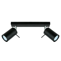 Easylight Aufbau Spotstrahler ETNA in Schwarz 2-flmg* Deckenleuchten|Flurlampen