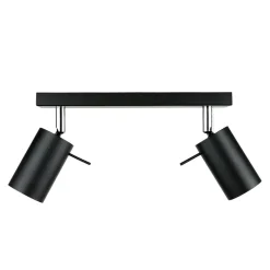 Easylight Aufbau Spotstrahler ETNA in Schwarz 2-flmg* Deckenleuchten|Flurlampen