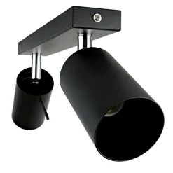 Easylight Aufbau Spotstrahler ETNA in Schwarz 2-flmg* Deckenleuchten|Flurlampen