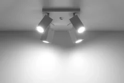 Sollux Aufbau Spotstrahler FALERIA in Weiß 4-flmg* Wohnzimmerlampen|Bauhaus Lampen