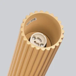 Sollux Aufbauspot Aufputz Ø 6,5 cm H: 60 cm Aluminium in Gold GU10* Wohnzimmerlampen|Küchenlampen