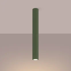 Sollux Aufbauspot GU10 Ø 6,5 cm H: 60 cm Aufputz Grün Modern* Wohnzimmerlampen|Küchenlampen