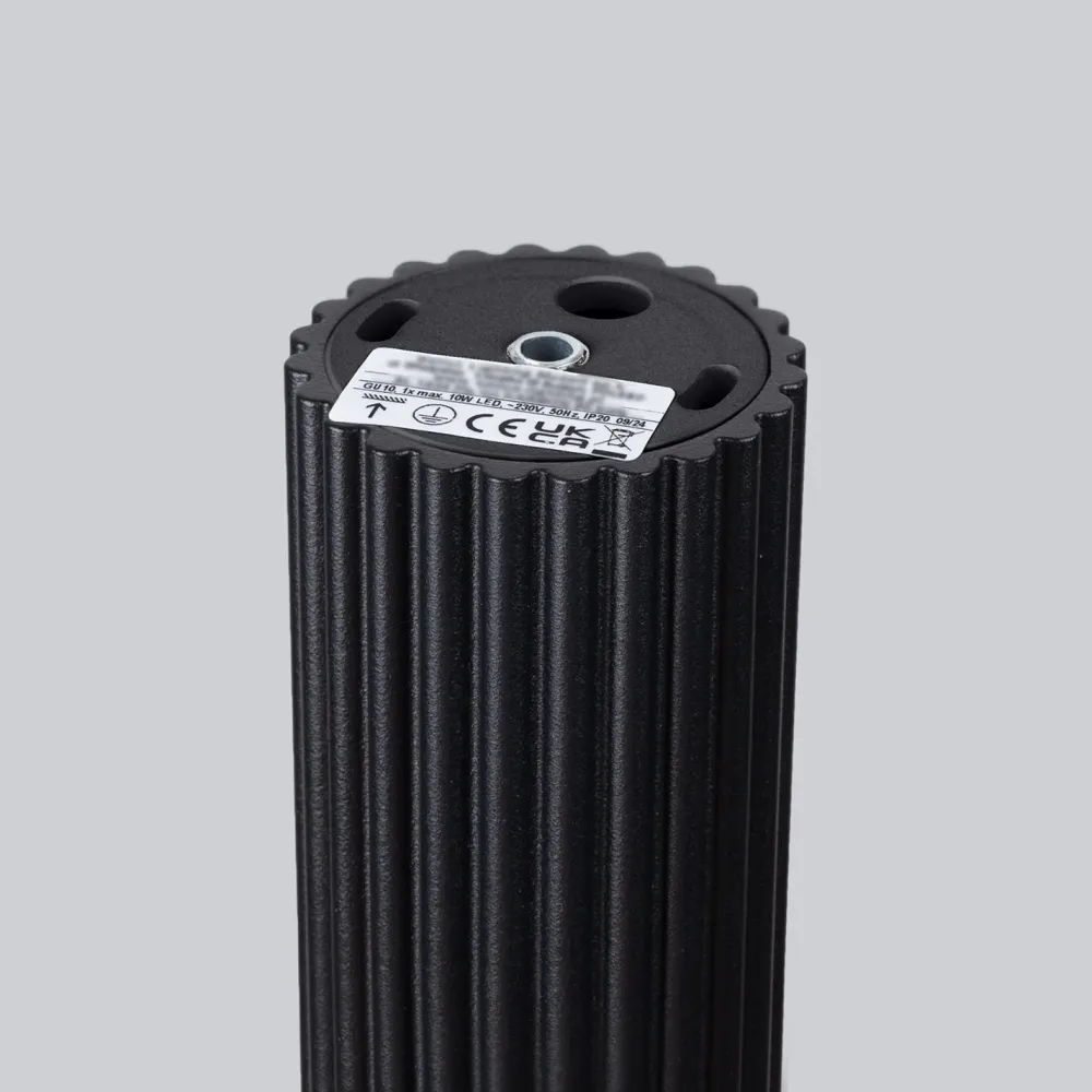 Sale Sollux Aufbauspot Schwarz klein GU10 Ø 6,5 cm H: 10 cm Aluminium