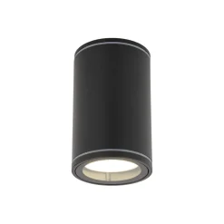 TK Lighting Aufbauspot Schwarz Metall GU10 IP44 Ø6,3 cm Aufputz* Metall Lampen|Feuchtraumleuchten